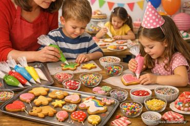 Organiser un atelier biscuits pour une fête : mode d’emploi