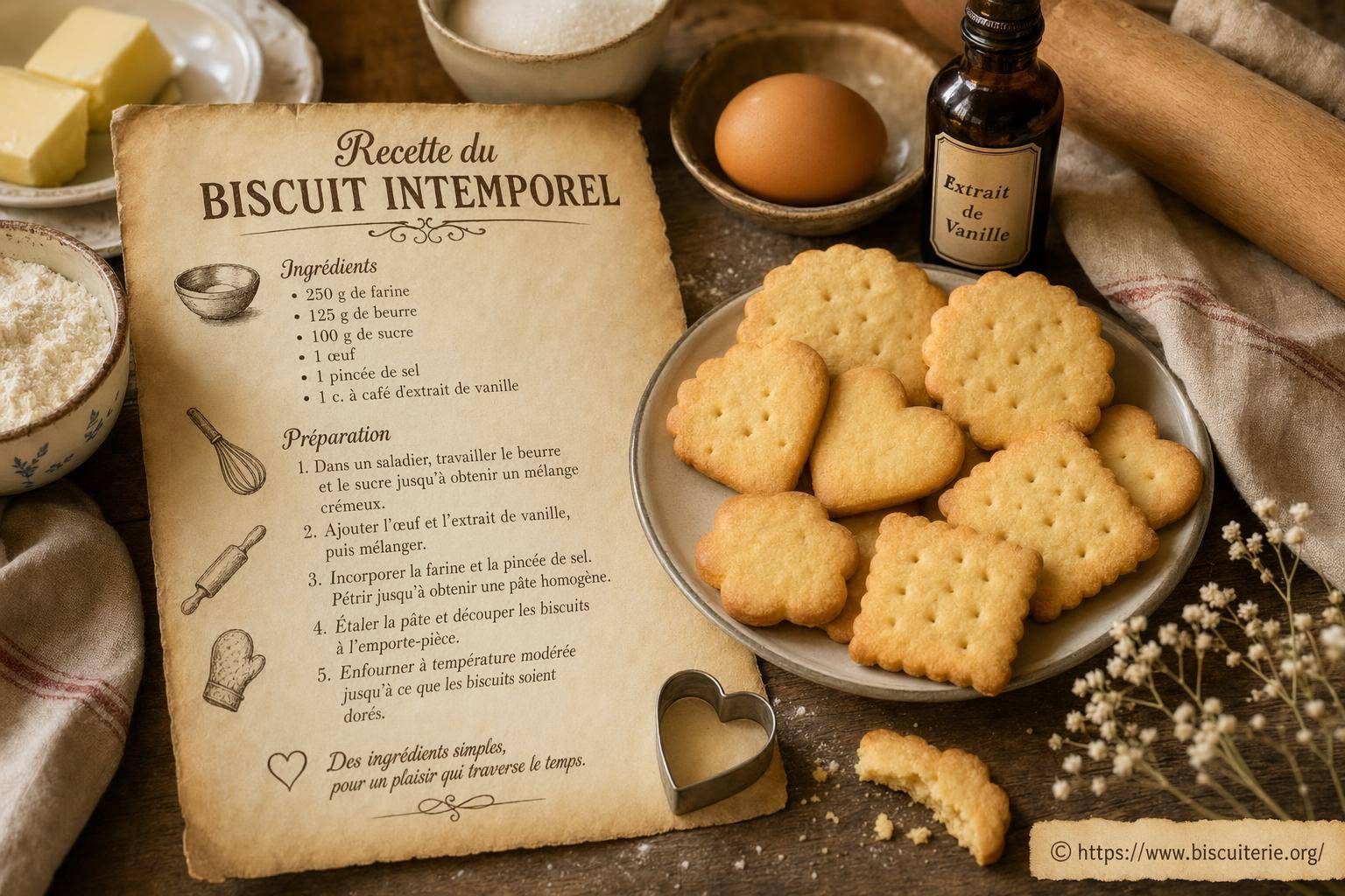 Recette du biscuit intemporel : comment réussir ce classique à coup sûr ?