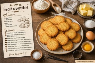 Recette du biscuit croustillant : comment réussir un biscuit parfait