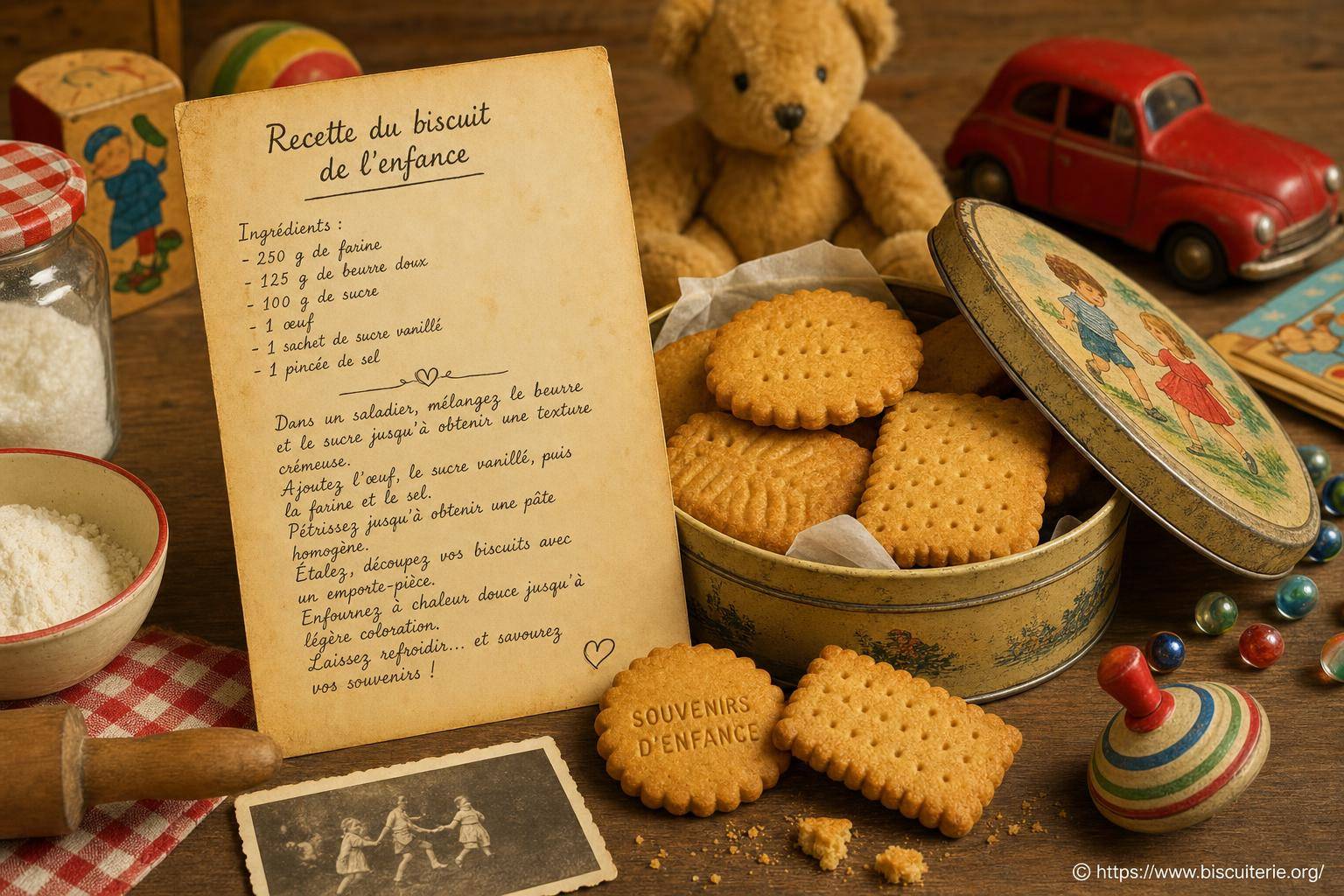 Recette du biscuit de l’enfance : comment retrouver ce goût unique