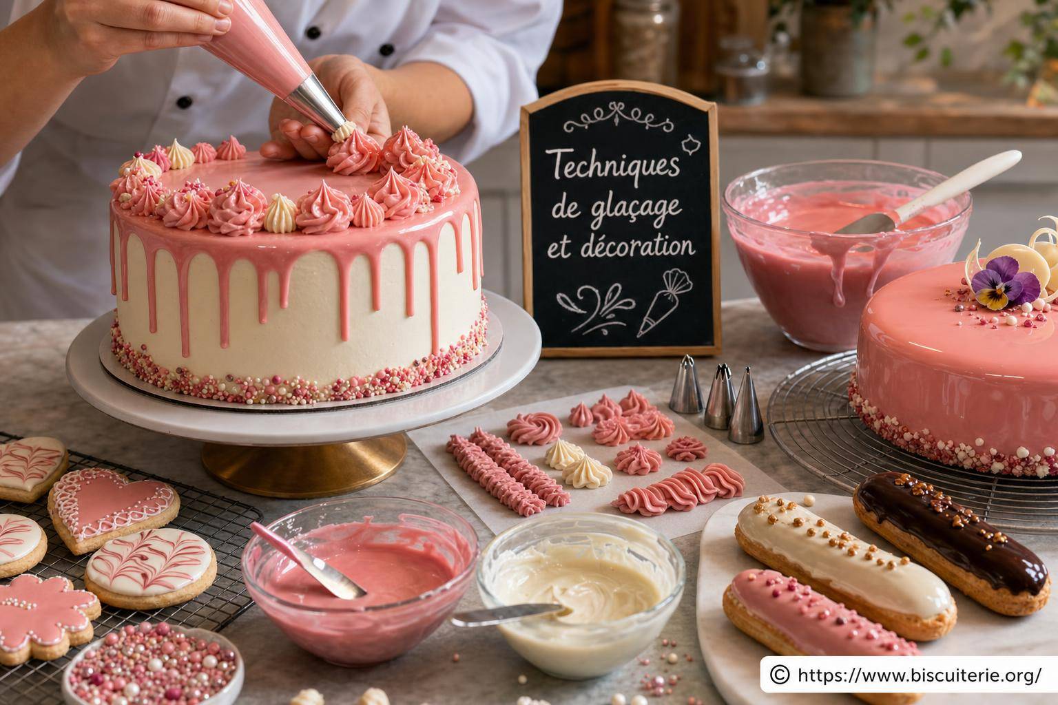 Techniques de glaçage et décoration pour sublimer vos biscuits
